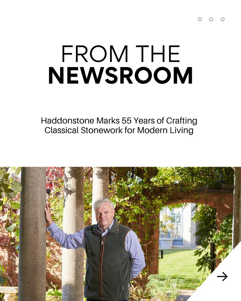 As Haddonstone nears 55 years, demand soars for its cast stone designs in homes and heritage builds. Tradition meets innovation.

Read more here.👉 sbhonline.co.uk/news/casting-l…

#Craftsmanship #HeritageDesign #Haddonstone  #SelfBuilding #SelfBuildJourney