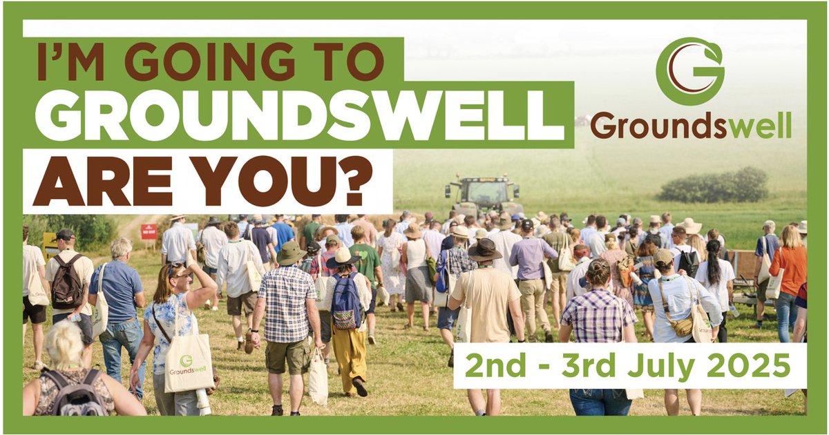 AgriSoundTech's tweet image. Weโll be showcasing some of our latest results from our project with @marksandspencer
and @LEAF_Farming at #Groundswell2025. Come and chat with us at the LEAF stand PFA1 - weโd love to share what weโve been working on! ๐๐ฑ
#Groundswell2025 #SustainableFarming #LEAF #M&S