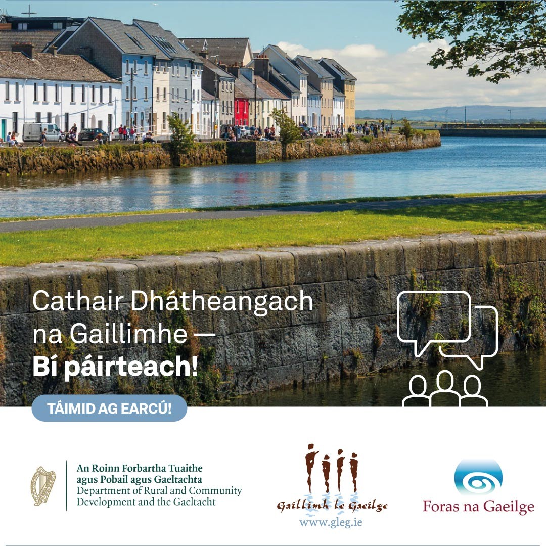 📢Tá Gaillimh le Gaeilge ag earcú!

Oibrigh linne agus bí mar chuid de thodhchaí dhátheangach na Gaillimhe!

💼 Oifigeach Forbartha agus Cumarsáide - Lánaimseartha
📍 Bunaithe i gCathair na Gaillimhe
💰 Tuarastal: €34,260 – €54,367
gleg.ie/gaeilge/ta-gai…
#siógnabpost #Gaillimh