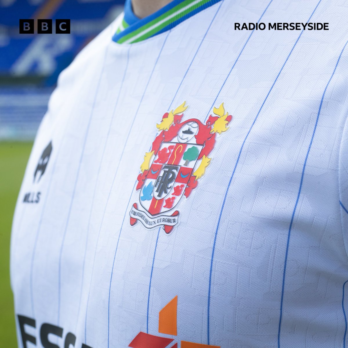 bbcmerseysport's tweet photo. ⚪️ #TRFC have unveiled their home kit for the 2025/26 season

🔵🟢 The club say: “The new kit remains true to our heritage, presented in the iconic all-white colours that define Tranmere Rovers. However, this season’s kit sees the return of blue and green accents along the side panels and collar, nodding to the Club’s traditional secondary colours.”

❓ What do you think, Rovers’ fans?

#️⃣ #SWA #BBCEFL