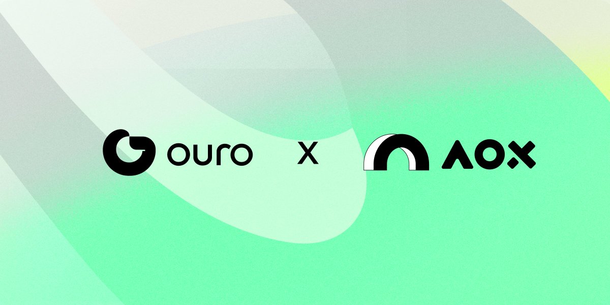ourowallet's tweet image. Exciting News 🎉
🔥 #OuroWallet is thrilled to announce the partnership with @aox_xyz . This partnership aims to enhance cross-chain connectivity between #Arweave and #AO.
Now in Ouro:
• Direct access to AOX’s secure bridging
• Real-time tracking for cross-chain transactions