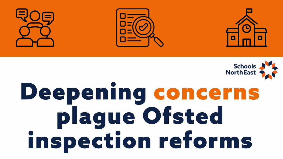 SCHOOLSNE's tweet image. Latest News from Schools North East 📰

Four major education unions have come together to demand that the Department for Education delay Ofsted inspection reforms until at least September 2026.

Read the full story: ow.ly/xr4K50Wig90

#EducationNews #OfstedReform