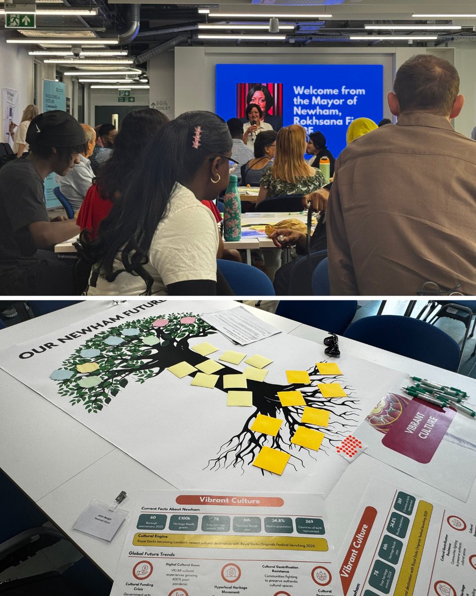 We had a great time last month at the Our Newham Future Partnership Innovation Lab Launch Event - looking at collaborating together for the future sustainability of Newham.

#Newham #Community #Collaboration <a href="/OurNewham/">Our Newham</a> <a href="/NewhamLondon/">Newham London 💙</a> <a href="/rokhsanafiaz/">Rokhsana Fiaz OBE</a>