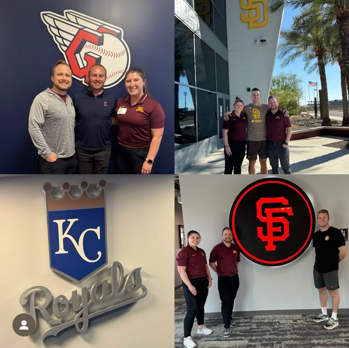Our Sports PT Residents had the chance to spend a few days learning from our past sports residents that are currently working in the MLB minor leagues in AZ! 

A huge thanks to Taylor, Dan, Logan and Tom for being willing to host! ⚾️ 🙌

#sportsmedicine 
#physicaltherapy