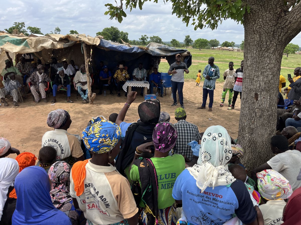 OITAbidjan's tweet image. #OitTogo
🔧💧Grâce au projet #HIMO de @OITAbidjan , les communautés de l’Oti-sud du 🇹🇬, reprennent espoir : accès à l’eau potable, reboisement, emplois décents... nous œuvrons pour une paix durable et une résilience renforcée au cœur des zones fragiles.
#Résilience