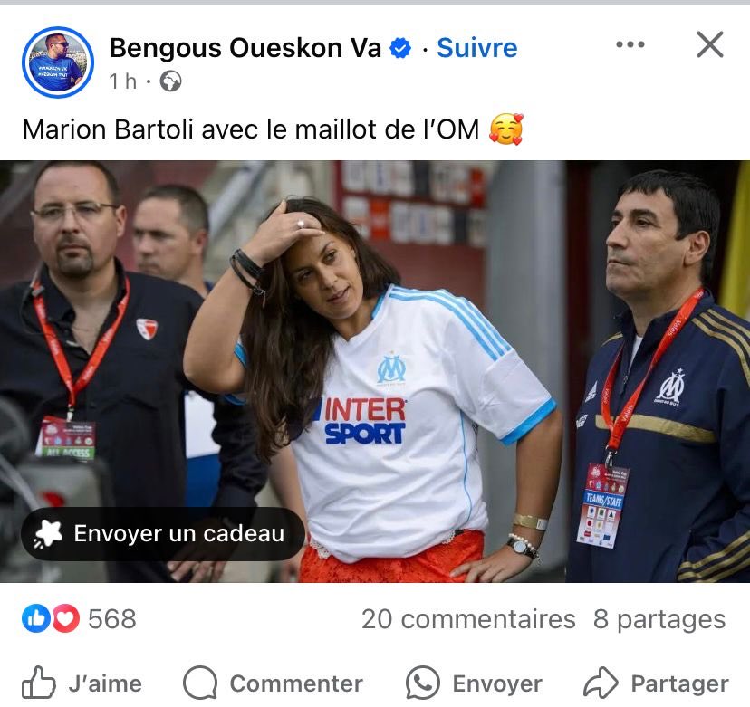 guy cazadamont (@gcazadamont) on Twitter photo Quel souvenir!Cette victoire en 2013, <a href="/bartoli_marion/">MARION BARTOLI</a> tu as gagné grâce a ta niaque, ta force, ton jeu et ton professionnalisme!
Suite à ta victoire tu nous as rejoint en suisse, l’équipe de l’OM et moi,le trophée à la main!Cette photo me montre à tes côtés, très fier Quel souvenir!Cette victoire en 2013, <a href="/bartoli_marion/">MARION BARTOLI</a> tu as gagné grâce a ta niaque, ta force, ton jeu et ton professionnalisme!
Suite à ta victoire tu nous as rejoint en suisse, l’équipe de l’OM et moi,le trophée à la main!Cette photo me montre à tes côtés, très fier