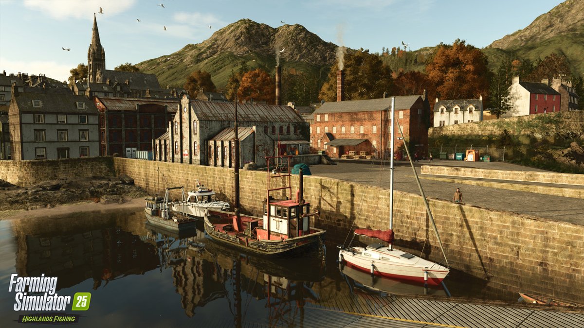 PLAION_FR's tweet image. Mouillez-vous la nuque : #FarmingSimulator25 se met à l’aquaculture dans sa prochaine extension “Highlands Fishing“ ! 🎣🌊

Bâtissez votre ferme à Kinlaig, une terre imprégnée d’histoire, dans les highlands écossais 🏞️

👉 Disponible en extension ou en édition complète