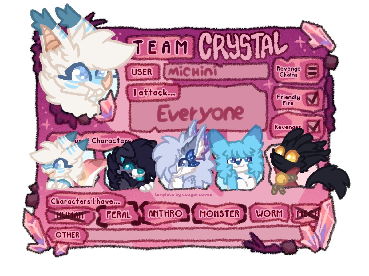 HERE WE GO ARTFIGHT LES GOO artfight.net/~Michini