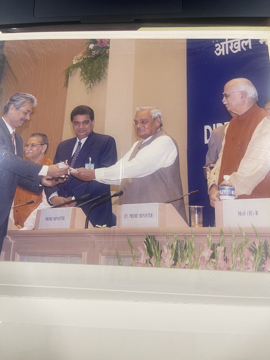 Yashovardhan Jha Azad (@yashoazad) on Twitter photo “Blot in the Uniform” is the greatest compliment I have got from BJP spokeswoman <a href="/Sanju_Verma_/">Sanju Verma</a> Here is Sanju ji named blot receiving the President’s distinguished medal from one of the greatest leaders India had - PM Vajpayee. I will now write to <a href="/narendramodi/">Narendra Modi</a> the PM to enquire “Blot in the Uniform” is the greatest compliment I have got from BJP spokeswoman <a href="/Sanju_Verma_/">Sanju Verma</a> Here is Sanju ji named blot receiving the President’s distinguished medal from one of the greatest leaders India had - PM Vajpayee. I will now write to <a href="/narendramodi/">Narendra Modi</a> the PM to enquire