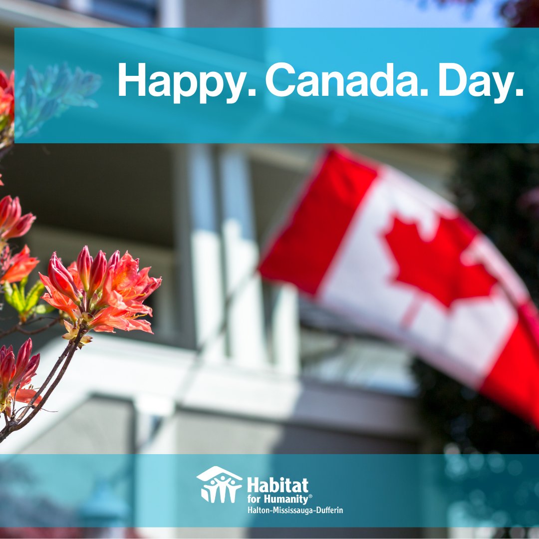 HabitatHMD's tweet image. 🇨🇦 Happy Canada Day from all of us at Habitat for Humanity HMD!
Please note: Our offices and ReStores are closed today, July 1, so our team can enjoy the holiday with loved ones.
#CanadaDay #HabitatHMD #BuildHope #StrongerTogether #CommunityFirst