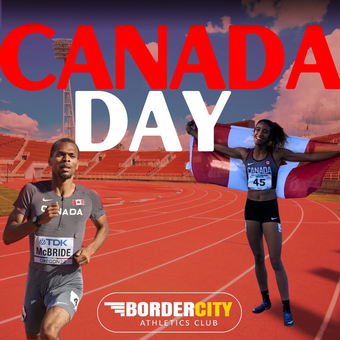 🇨🇦 Happy #CanadaDay from Border City Athletics Club!
Proud to rep the maple leaf on and off the track.
#BorderCityBuilt | #TeamCanada | #TheCityAC | #TrackAndField