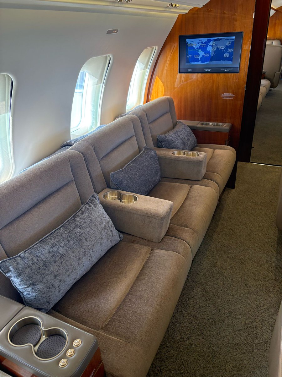 Yuksel at ACS Toronto enjoyed learning more about this Challenger 605 from the air as it repositioned from Vancouver to Hamilton following a charter. The heavy jet is a popular choice for transcontinental journeys, thanks to its impressive range, spacious cabin and exceptional