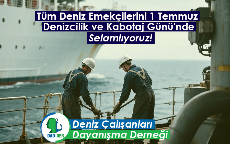 dadder_mesa's tweet image. Tüm Deniz Emekçilerini 1 Temmuz Denizcilik ve Kabotaj Günü&apos;nde Selamlıyoruz!