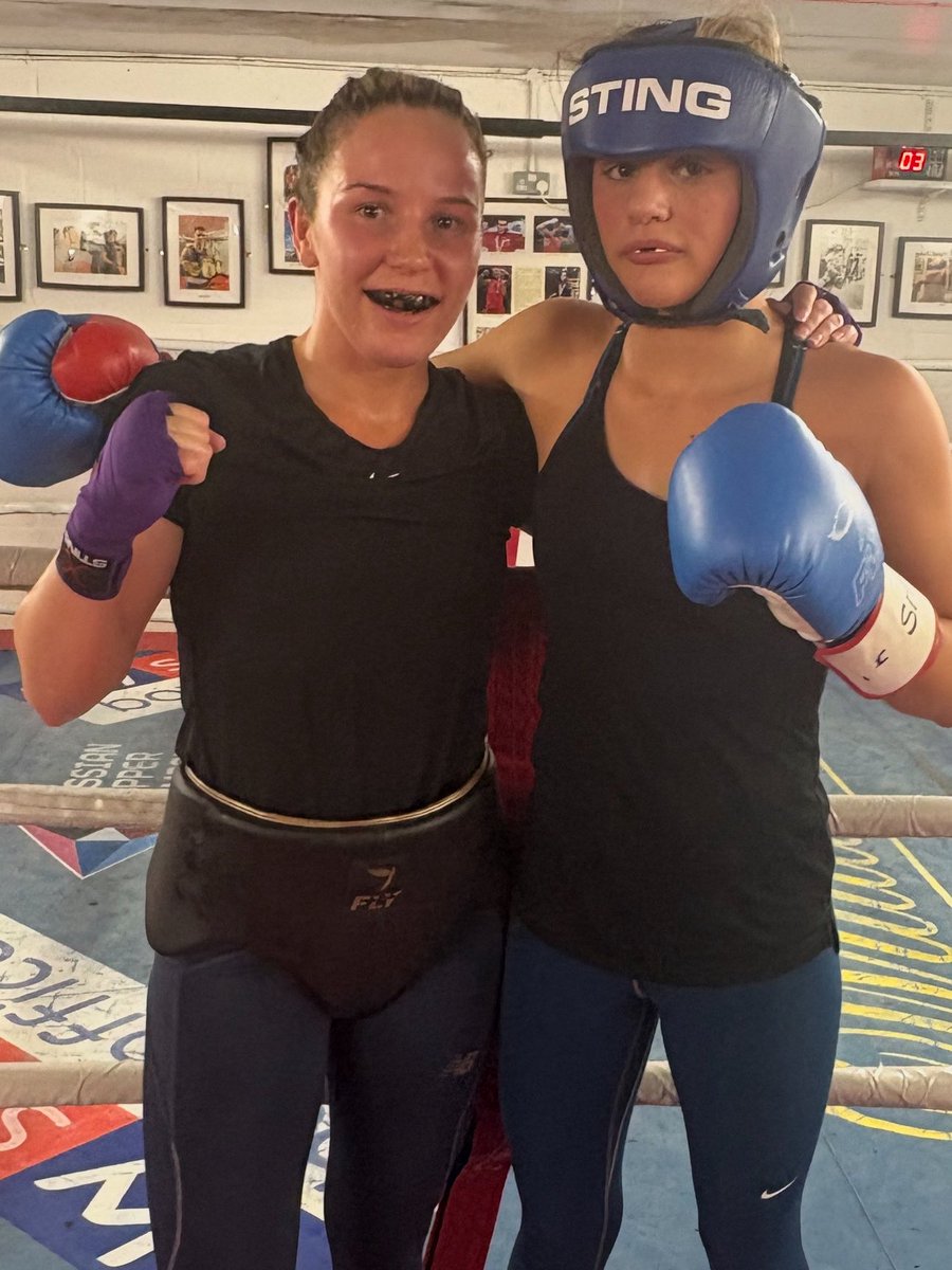 More Fantastic Rounds Today For Venture’s Letitia McKee With Chloe Watson.. Thanks To Paul,Anthony &amp; Team ERT For Having Us Over For The Last Few Weeks #TEAMVENTURE 🥊