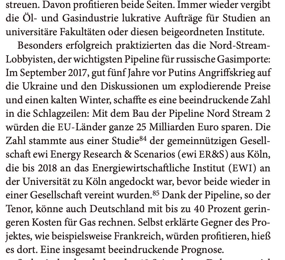 AnnikaJoeres's tweet image. Katherina Reiche macht ernst mit dem Rollback: Ausgerechnet das EWI aus Köln soll die Energiewende monitoren und planen. Ein Institut, das fossilen Konzernen nahe steht - und dessen Ableger auch für Nordstream tätig war.
Text aus unserm aktuellen Buch: "Die Milliardenlobby"
