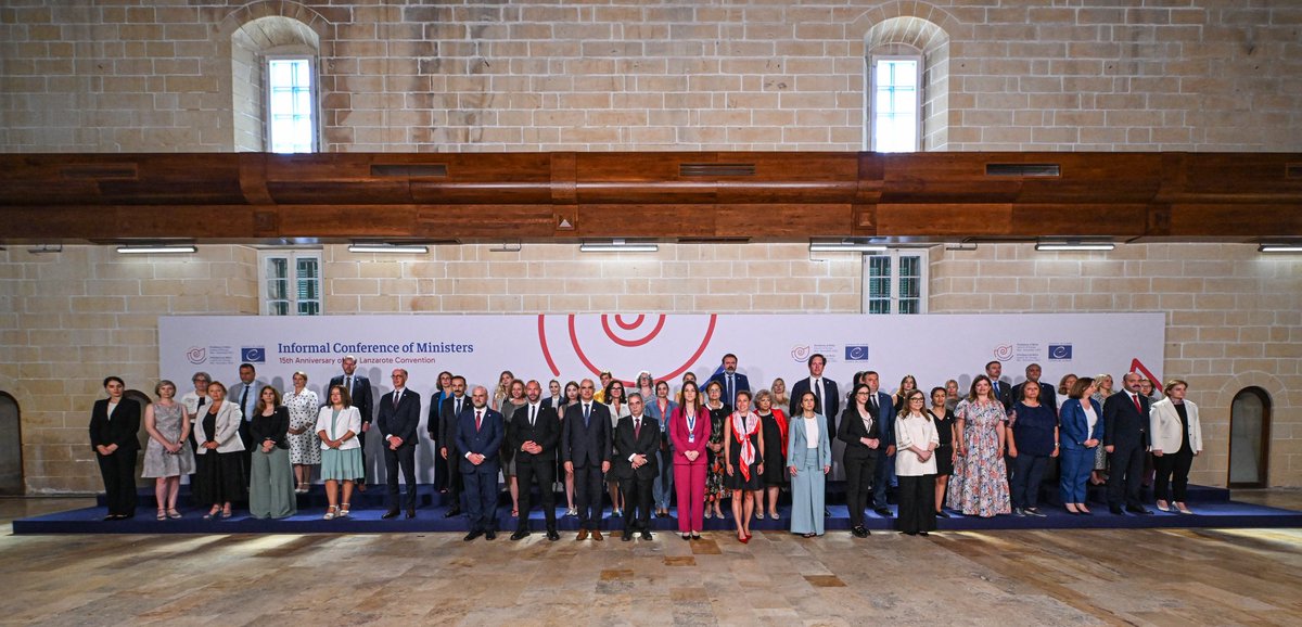 The <a href="/coe/">Council of Europe</a> Ministerial Conference kicks off! 

In my opening remarks, I highlighted Malta’s role in upholding the #LanzaroteConvention on Social Policy &amp; #ChildRights. 🇲🇹