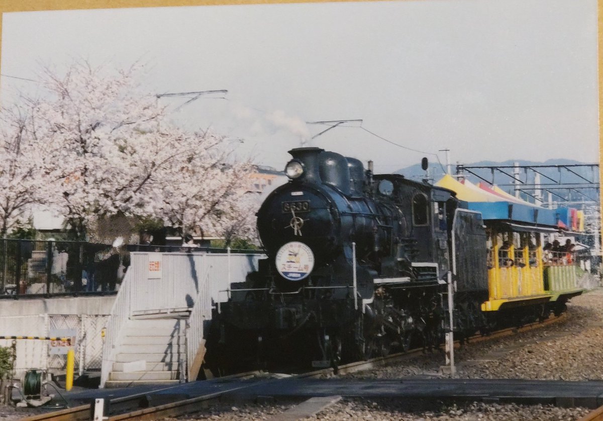 梅小路蒸気機関車館時代のスチーム号。 #C622 #C612 #D51200 #8630号