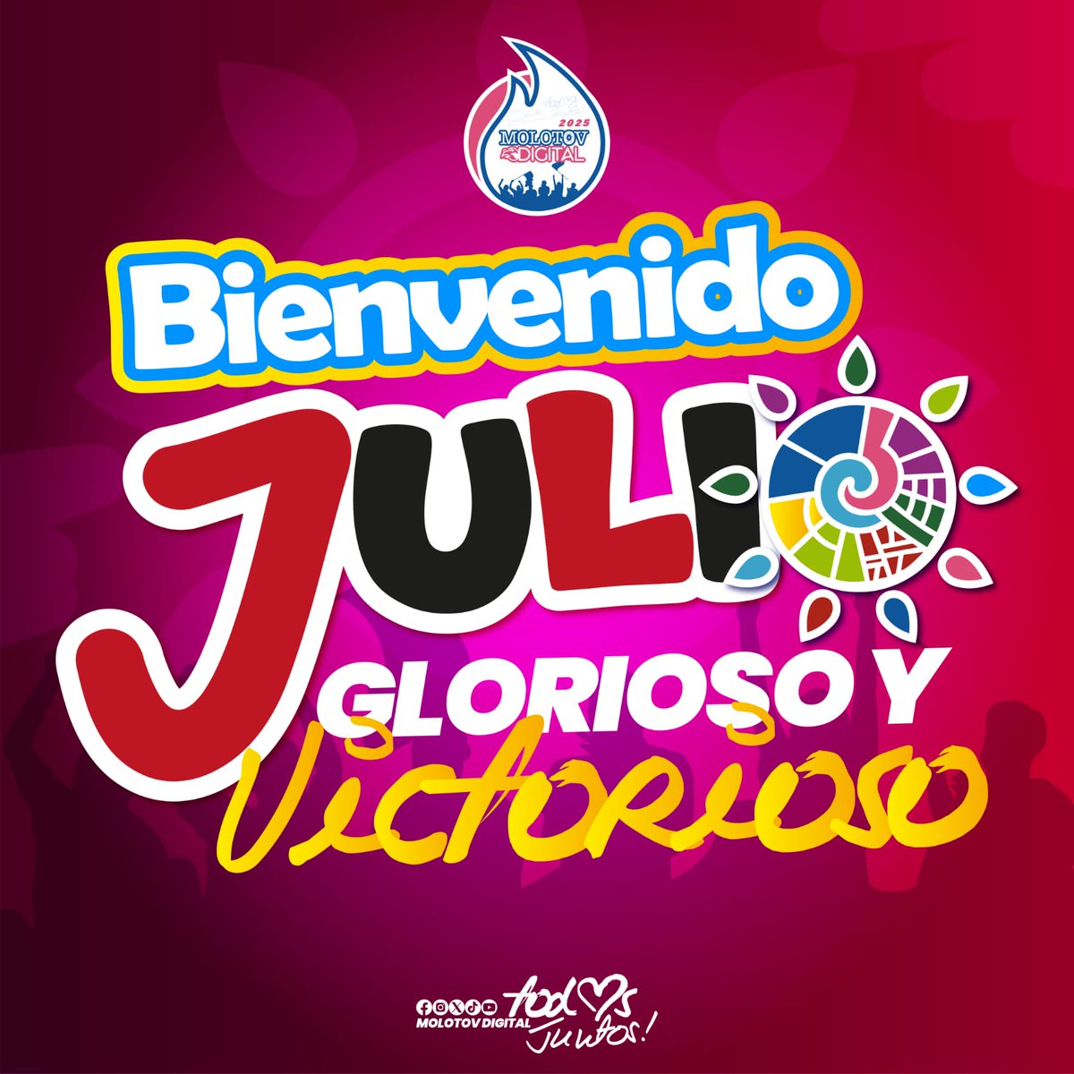 Llegamos a Julio, con amor a la Patria🎉, a Dignidad, Victorioso ✌🏻

Llegamos a Julio, con la Fuerza de pueblo que Vence💪🏻

Llegamos a Julio ❤️🖤 defendiendo 🇳🇮

#UnidosEnVictorias
#4619SiempreMásAllá 

<a href="/huella_sandinis/">HUELLA SANDINISTA🇳🇮</a> <a href="/FloryCantoX/">Flor y Canto 🇳🇮</a> <a href="/CarlosEmilioDH/">Carlos Emilio Lopez</a>