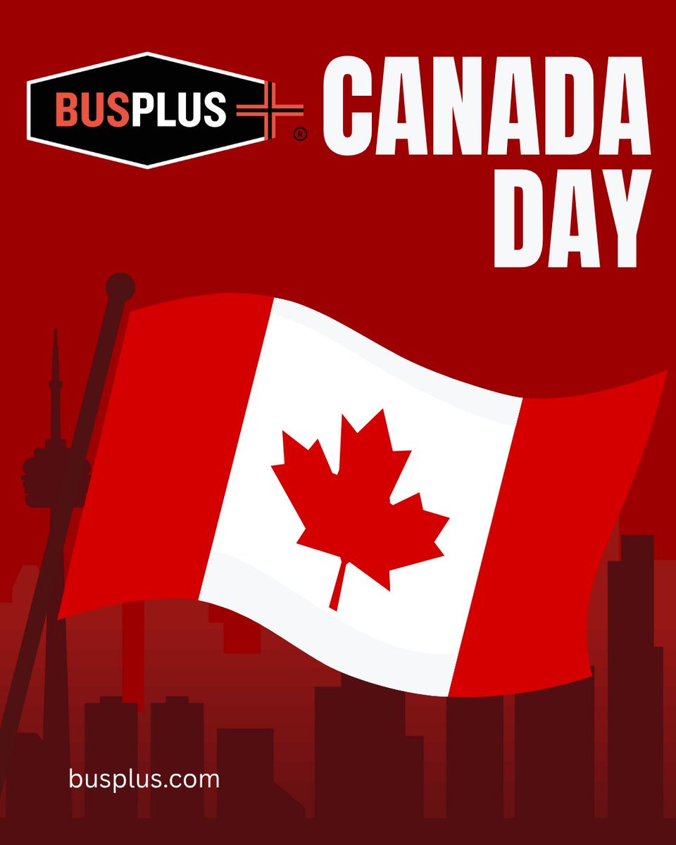 Happy Canada Day to our friends, partners, and fellow   transportation pros up north! 🇨🇦 Here’s to strong   connections, shared roads, and a future fueled by innovation.🚌🍁

#canada #holiday #busplus