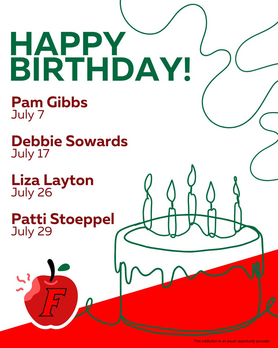 FCSD Food Services (@fcsdfoodservice) on Twitter photo Sending big birthday wishes to our amazing team members born in July! 🎈
<a href="/FCSDNews/">Fairfield City Schools</a> #FairfieldPride #FairfieldOH #FairfieldOhio #Fairfield #OHschools #ButlerCounty Sending big birthday wishes to our amazing team members born in July! 🎈
<a href="/FCSDNews/">Fairfield City Schools</a> #FairfieldPride #FairfieldOH #FairfieldOhio #Fairfield #OHschools #ButlerCounty