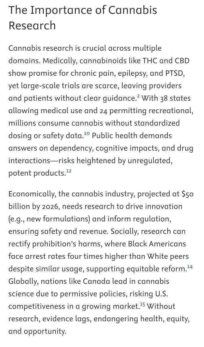 𝔊reenthumb 𝐖iżd☯︎m (kelly~rippel) (@greenthumb_one) on Twitter photo 🌱*CRITICAL*🔍
The High Cost of Low Evidence: Why Cannabis Research Lags Behind its Use
amjmed.com/article/S0002-… <a href="/d4dprorg/">D4DPR -- Doctors For Drug Policy Reform</a> <a href="/uscfcr/">Council for Federal Cannabis Regulation</a> <a href="/CPEARCoalition/">Cannabis Policy, Education, and Regulation</a> 🌱*CRITICAL*🔍
The High Cost of Low Evidence: Why Cannabis Research Lags Behind its Use
amjmed.com/article/S0002-… <a href="/d4dprorg/">D4DPR -- Doctors For Drug Policy Reform</a> <a href="/uscfcr/">Council for Federal Cannabis Regulation</a> <a href="/CPEARCoalition/">Cannabis Policy, Education, and Regulation</a>