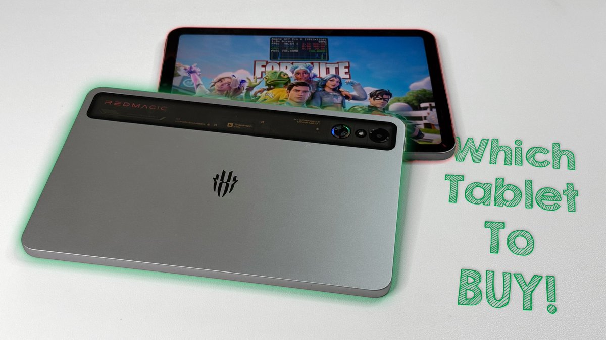 The REDMAGIC Astra Gaming Tablet has officially dethroned Apple's iPad Mini 7 as it's now the best small gaming tablet. In my latest video I tested both devices in Fornite, Wuthering Waves, &amp; Resident Evil 3 Remake; the results were very shocking! ⬇️
youtu.be/KpkzBBvnR-M?si…