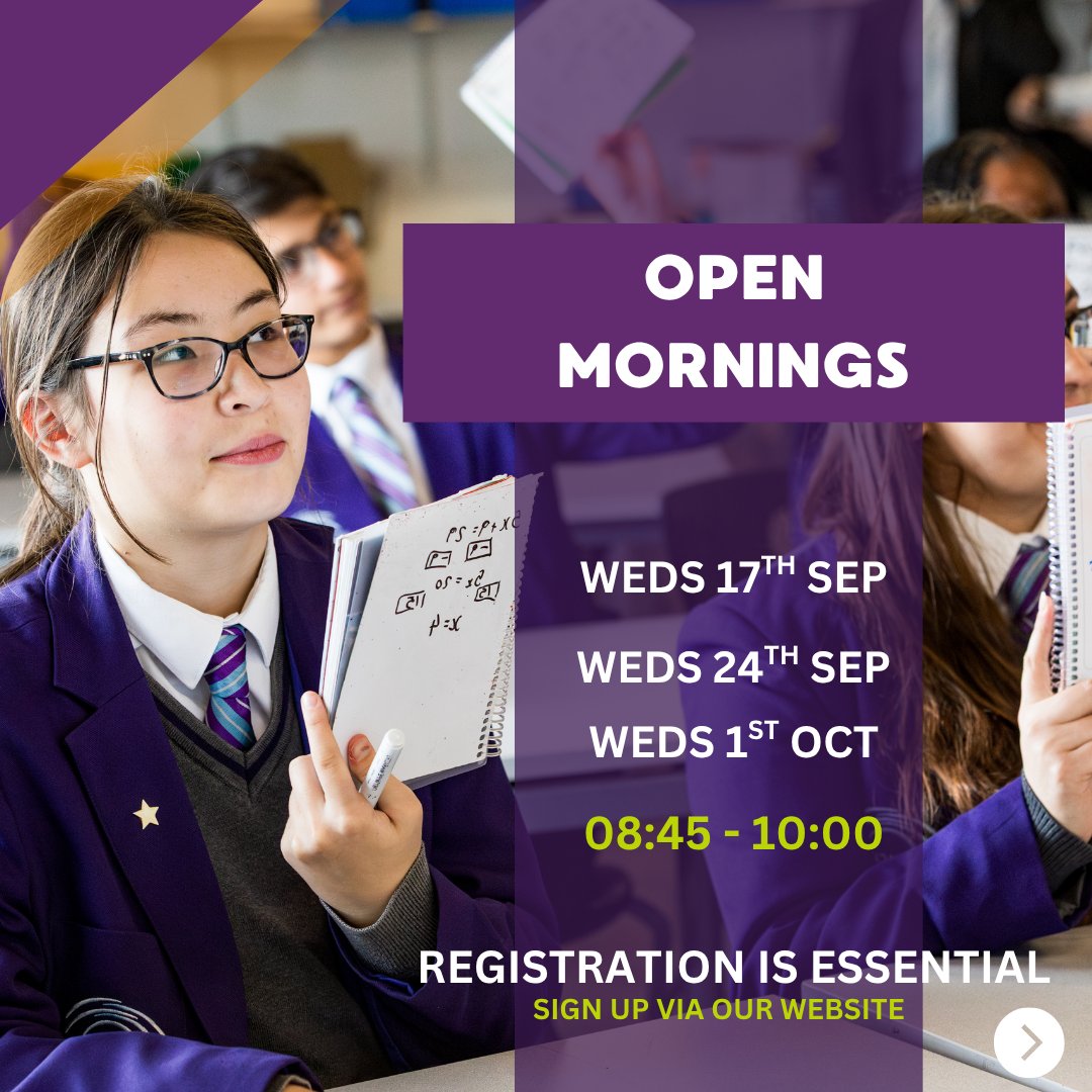 BridgeAcademyE2's tweet image. Come along to one of our Open Events to find out more about life at Bridge! Registration is essential for our Open Mornings; further details can be found on our website.
We can't wait to meet you!
#bridgeacademy #hackney #openmorning #openevening