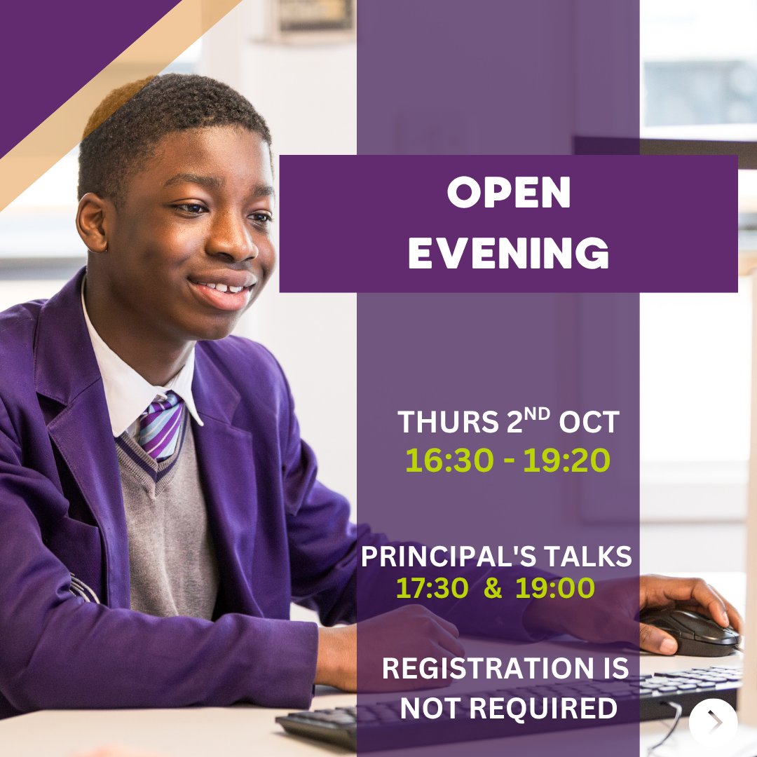 BridgeAcademyE2's tweet image. Come along to one of our Open Events to find out more about life at Bridge! Registration is essential for our Open Mornings; further details can be found on our website.
We can't wait to meet you!
#bridgeacademy #hackney #openmorning #openevening