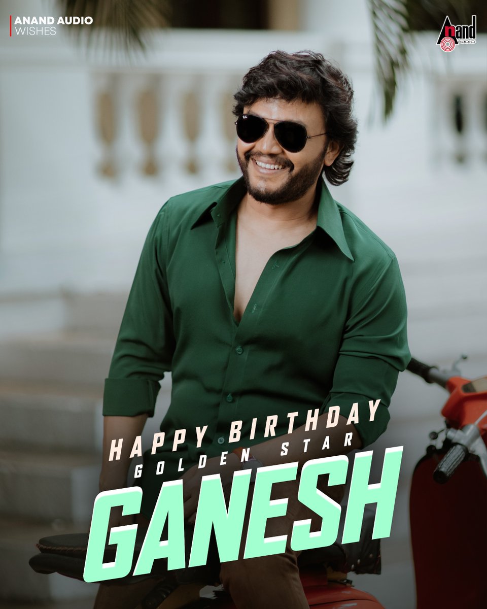 From your first role to the latest hit, your journey has been phenomenal. Keep shining✨💖💖
Sandalwood Golden Star <a href="/Official_Ganesh/">Ganesh</a>🌟 

youtu.be/wiur_AGatGU

#happybirthday
<a href="/aanandaaudio/">aanandaaudio</a> #AnandAudio