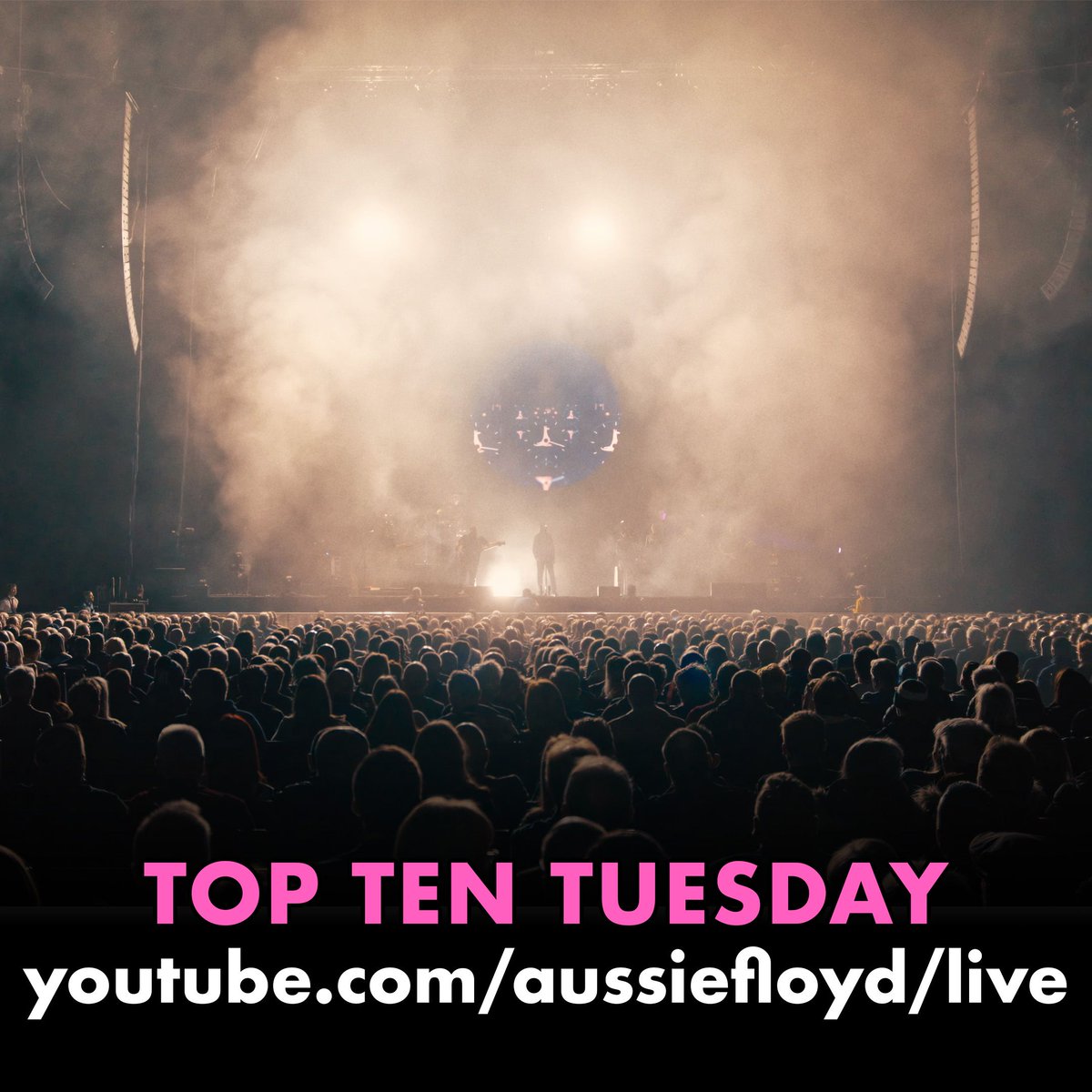 Join us later at 8PM UK / 3PM ET for Top Ten Tuesday! Vote for your favourite Pink Floyd song and see if it makes it to the top 10 😎

Vote -&gt; ttt.aussiefloyd.com
Watch -&gt; youtube.com/live/ajkSKFowm…

#pinkfloyd #aussiefloyd #australianpinkfloyd #toptentuesday