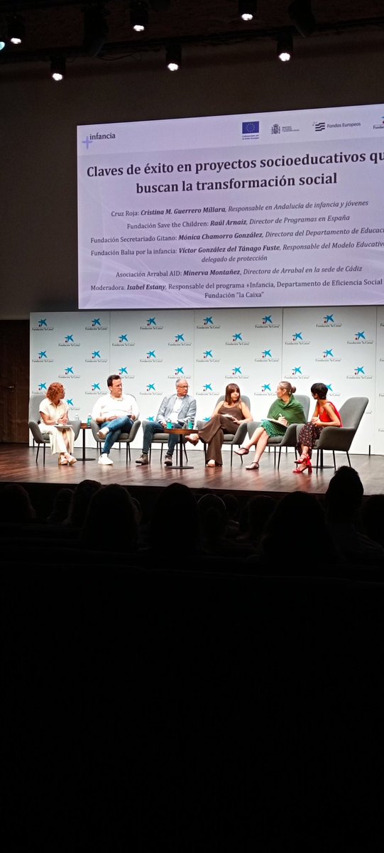 Hoy en las Jornadas Anuales de Más Infancia <a href="/FundlaCaixa/">Fundación ”la Caixa”</a>, viendo los resultados y conociendo experiencias y buenas prácticas 
#másinfancialacaixa #infancia