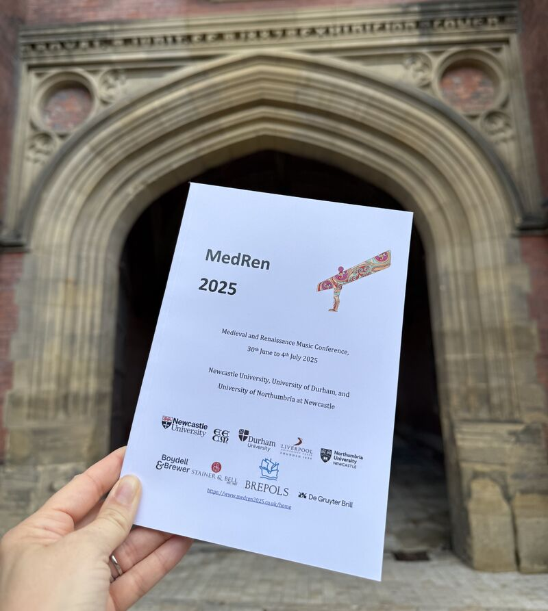 Faculty of Humanities and Social Sciences (@hassfacultyncl) on Twitter photo 🎵It's brilliant to see <a href="/MedRen2025/">MedRen2025</a> in full swing!
Jointly hosted by <a href="/UniofNewcastle/">Newcastle University</a>, <a href="/NorthumbriaUni/">Northumbria Uni</a> and <a href="/durham_uni/">Durham University</a>, delegates can expect five days of Medieval and Renaissance music papers, roundtables and concerts. <a href="/MusicNclUni/">Music Newcastle Uni / ICMuS</a> 🎵It's brilliant to see <a href="/MedRen2025/">MedRen2025</a> in full swing!
Jointly hosted by <a href="/UniofNewcastle/">Newcastle University</a>, <a href="/NorthumbriaUni/">Northumbria Uni</a> and <a href="/durham_uni/">Durham University</a>, delegates can expect five days of Medieval and Renaissance music papers, roundtables and concerts. <a href="/MusicNclUni/">Music Newcastle Uni / ICMuS</a>