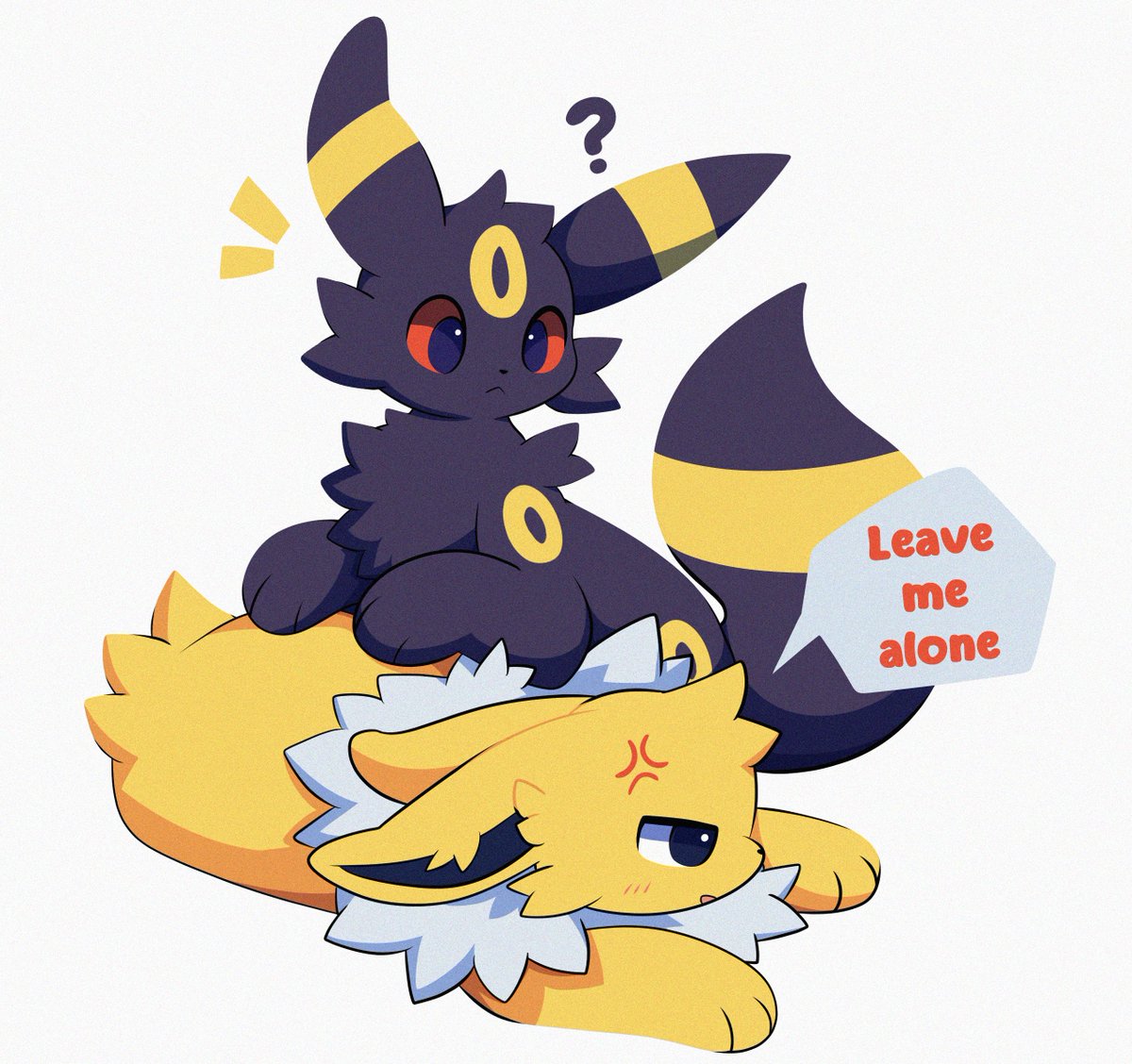 Apolozorua's tweet image. not in the mood