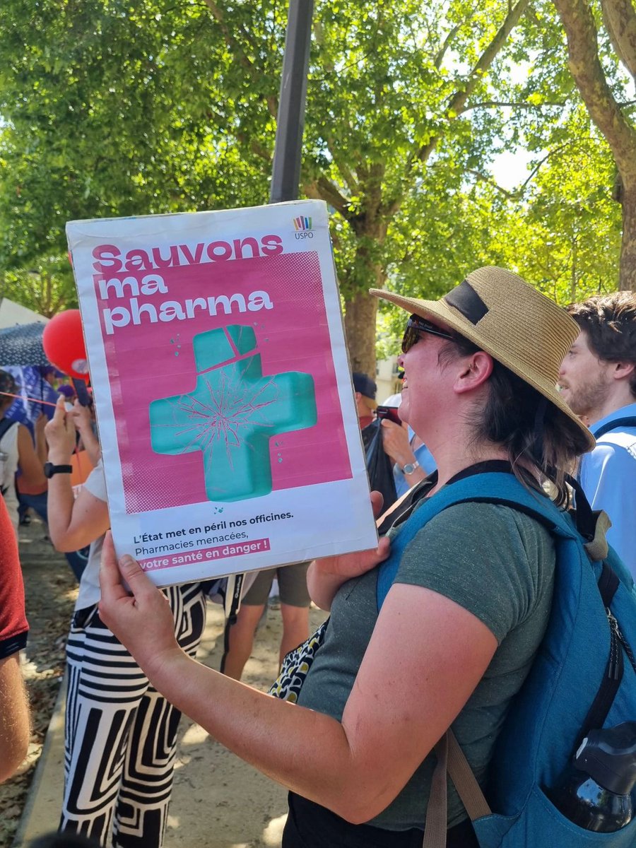 📢 Pharmacie en danger, pharmacie engagée !

Aujourd’hui, L'USPO a marché aux côtés de milliers de professionnels mobilisés pour défendre l’avenir de notre métier et la qualité des soins de proximité !