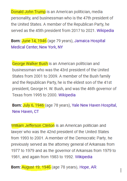 _CoryBowen's tweet image. Kind of crazy that we have 3 American Presidents that were all born within 2 months of each other.
Happy 4th!