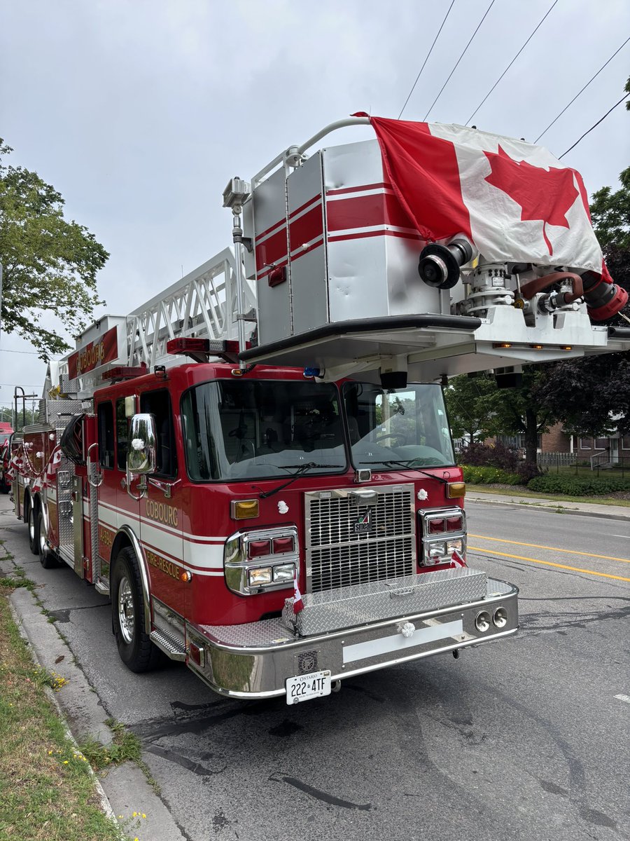 Happy Canada Day from your Cobourg Professional Firefighters!