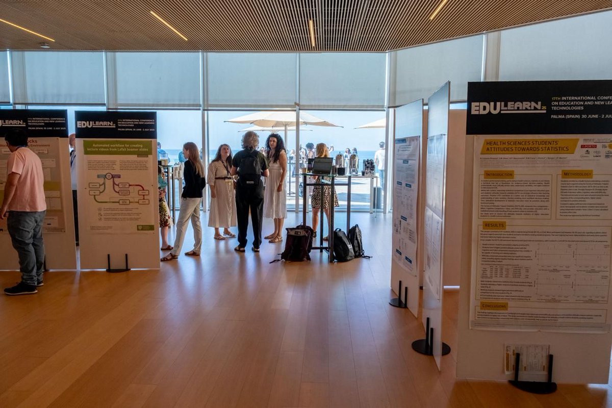 📌 Poster session is live at #EDULEARN25!
 Don't miss your chance to explore exciting research and engage with the community.

🔗 Check the full program here:iated.org/concrete3/tech…