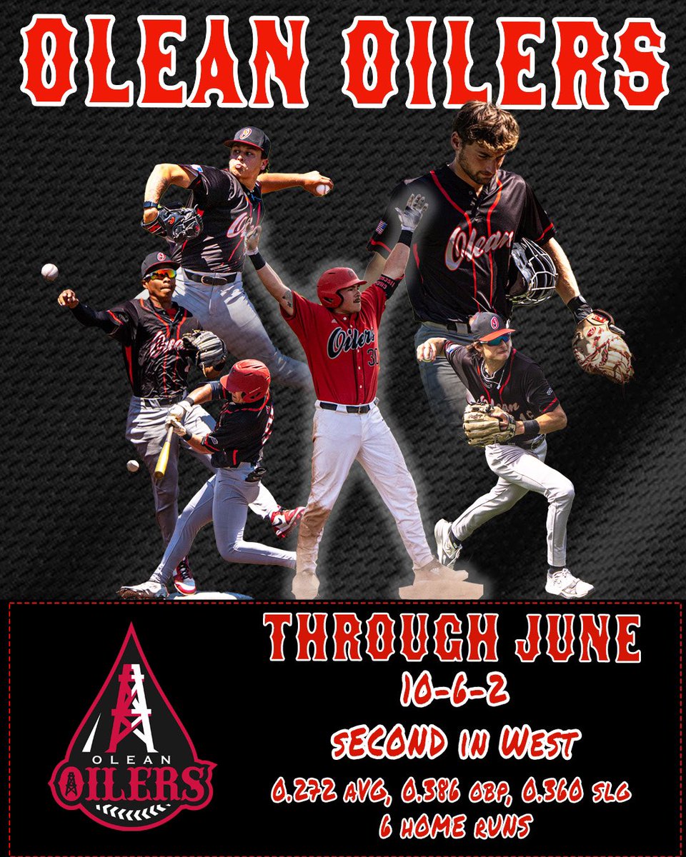 Through the first month of action, the <a href="/OleanOilers/">Olean Oilers</a> sit in second place in the <a href="/nycbl/">NYCBL Baseball</a> Western Conference. Tonight they see a familiar face in <a href="/Sal_lizards/">Salamanca Lizards</a> as they kick off their July schedule