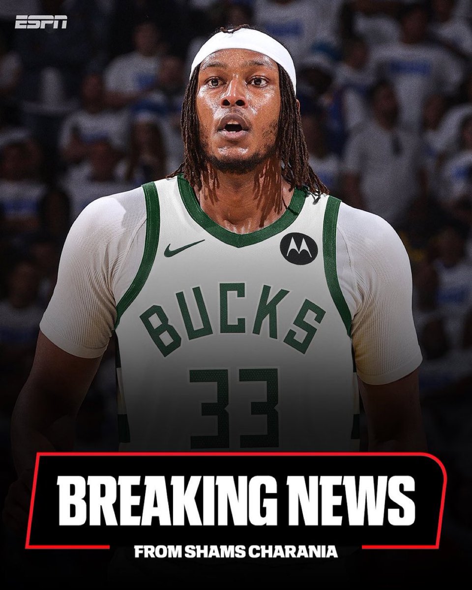 ESPN Milwaukee (@espnmilwaukee) on Twitter photo BREAKING: Free agent center Myles Turner has agreed to a four-year, $107 million deal with the Milwaukee #Bucks, per <a href="/ShamsCharania/">Shams Charania</a> BREAKING: Free agent center Myles Turner has agreed to a four-year, $107 million deal with the Milwaukee #Bucks, per <a href="/ShamsCharania/">Shams Charania</a>
