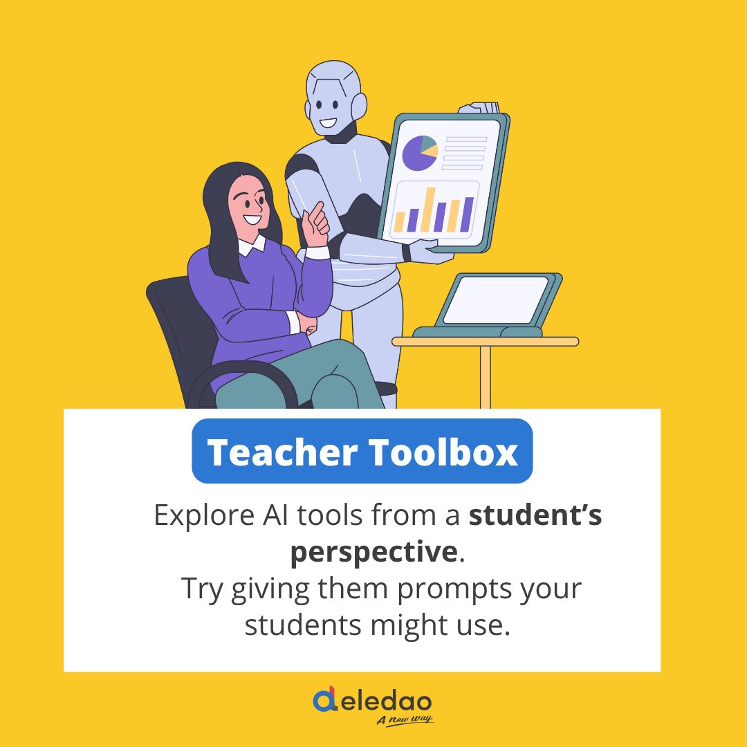 Want to really understand how your students use AI? Try exploring AI tools from their perspective! 

Give the tools the same prompts your students might—and see what comes back. It’s a great way to spot where they might get stuck or misled, so you can guide them better.

Have you