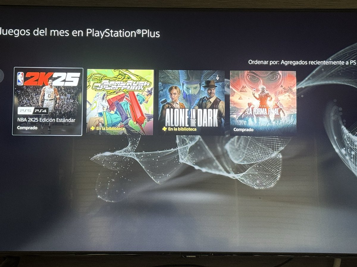 jairce93's tweet photo. @PSPlusES No me aparecen los juegos. En la vista previa me salen pero cuando me meto al apartado de juegos mensuales, me salen los del mes pasado. https://t.co/rAoAAiac24
