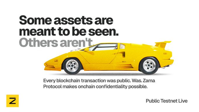 Whitelist1Media's tweet image. Zama Testnet: $130M Confidential Blockchain 🚀

@zama_fhe has launched its public testnet, bringing confidential blockchain tech to the next level!

In this thread:
➢ $130M Investments
➢ Mainnet &amp;amp; Roadmap
➢ How to Join the Testnet
➢ Role System &amp;amp; Quests

Testnet is on its…