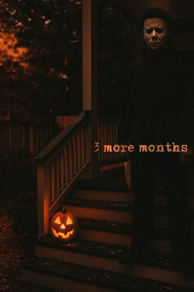3 Months Until October 🎃 
#July1st #October #Halloween
