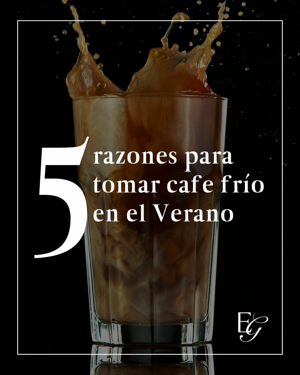 El café frío no es solo una tendencia, sino una alternativa saludable y refrescante al café caliente que ha conquistado el verano. Te traemos en este carrusel los beneficios de su consumo ⬇️

excelenciasgourmet.com/es/curiosidade…