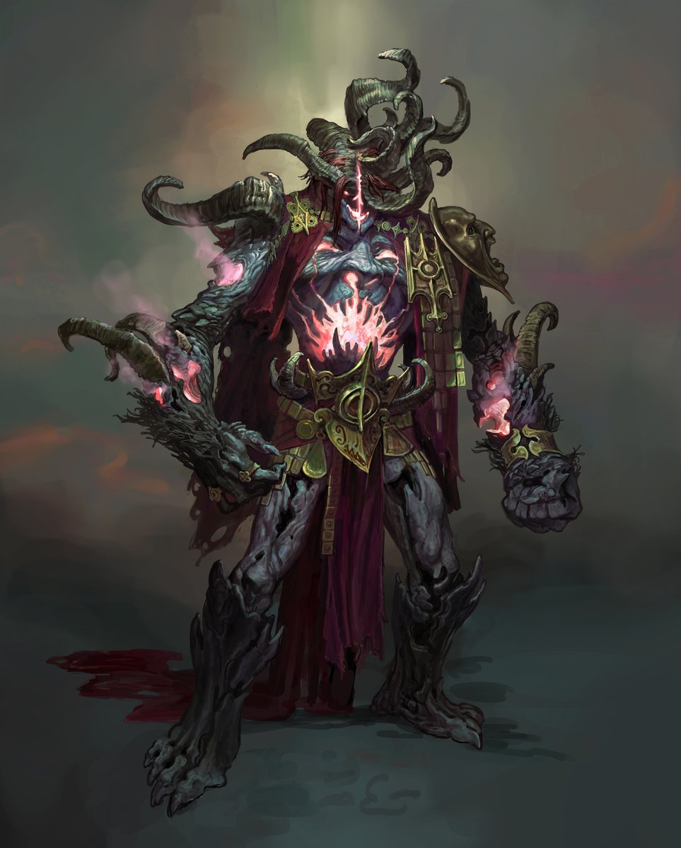 artpaque's tweet image. Incarnation of Fear
Early concept for Boss for Path of Exile Secrets of the Atlas.
