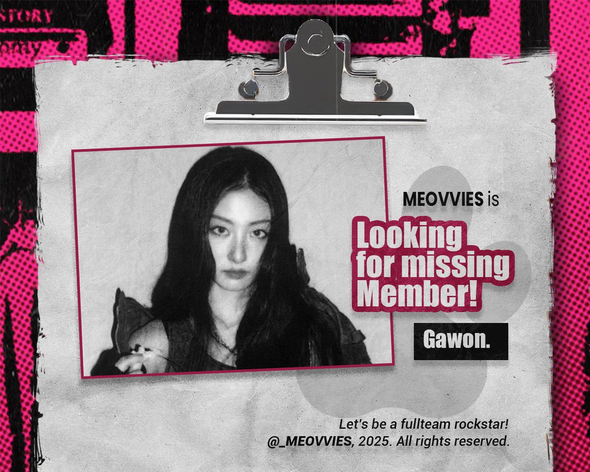 The 𝗠𝗘𝗢𝗩𝗩 squad is on the hunt for our missing piece—𝗚𝗔𝗪𝗢𝗡! We're looking for someone who’s ready to bring their 𝗔-𝗴𝗮𝗺𝗲, 𝘀𝘁𝗮𝘆 𝗹𝗼𝘆𝗮𝗹, 𝗮𝗻𝗱 𝗸𝗲𝗲𝗽 𝘁𝗵𝗲 𝗴𝗿𝗼𝘂𝗽 𝗯𝘂𝘇𝘇𝗶𝗻𝗴 𝘄𝗶𝘁𝗵 𝗲𝗻𝗲𝗿𝗴𝘆 𝗳𝗮𝗿 𝗯𝗲𝘆𝗼𝗻𝗱 𝘁𝗵𝗲 𝗳𝗶𝗿𝘀𝘁 𝗵𝗲𝗹𝗹𝗼.