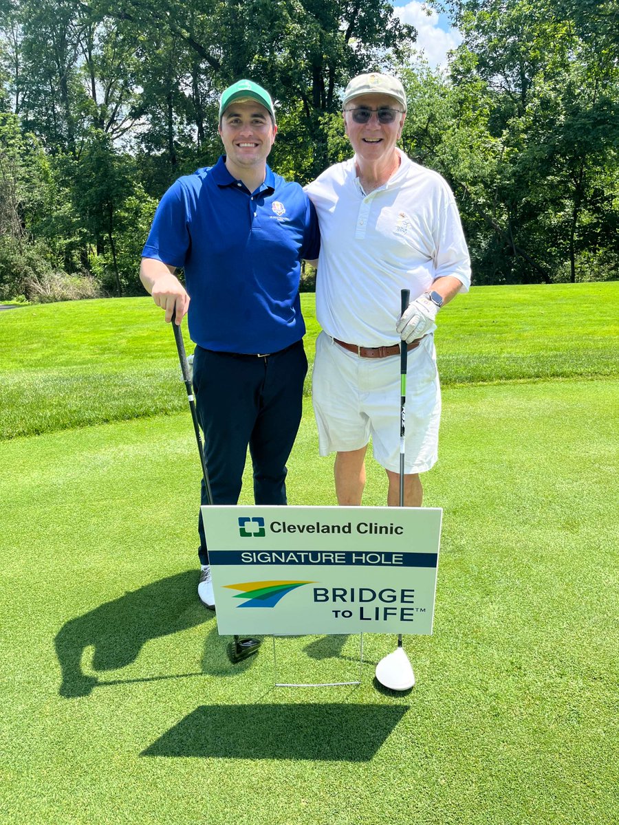 Bridge to Life was proud to sponsor the 1st Annual DDI Golf Outing to support Sam, a wife and mom battling advanced cancer.

Big thanks to Dr. @chasewehrle and all who helped make a difference for the Gauriloff family. 💚

#DDIGolfOuting #BridgeToLife #ClevelandClinic