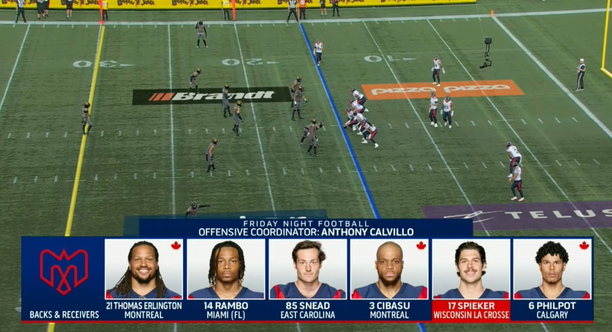 UWLEagleFB's tweet image. Cole Spieker continues to BALL OUT in the CFL! #TheExperience
