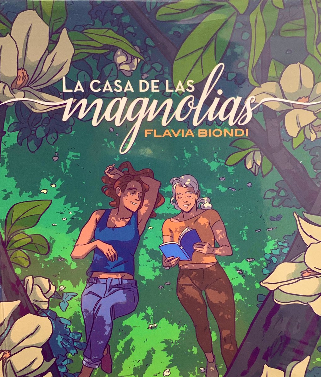 arantzyta_'s tweet photo. La casa de las magnolias - Flavia Biondi 🪲🍄☀️🍃🌷 #komikia #comic #irakurketa #lectura #gomendioak #recomendaciones https://t.co/rjlN56h5iG