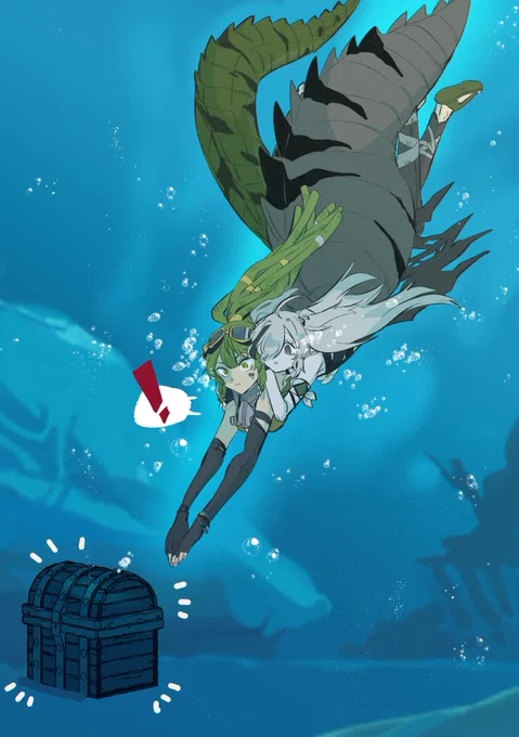 ガヴィトミ 湖をとても泳いだりしろ